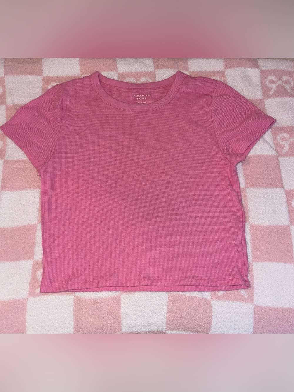 American Eagle Ribbed Crop Top